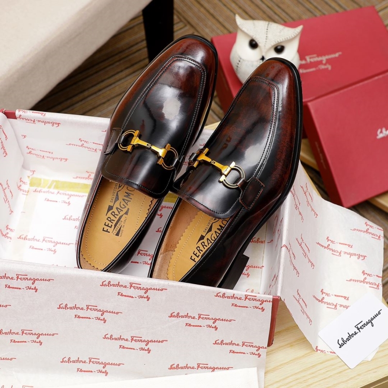 Ferragamo Leather Shoes